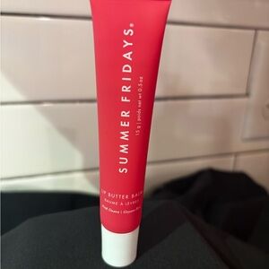 Summer Fridays Lip Balm in pink guava